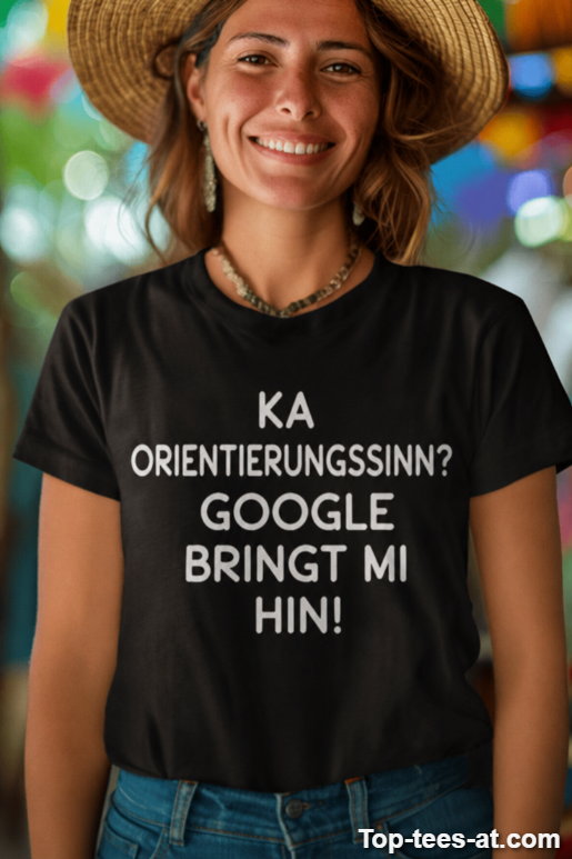 Lustiges T-Shirt Google Navigation