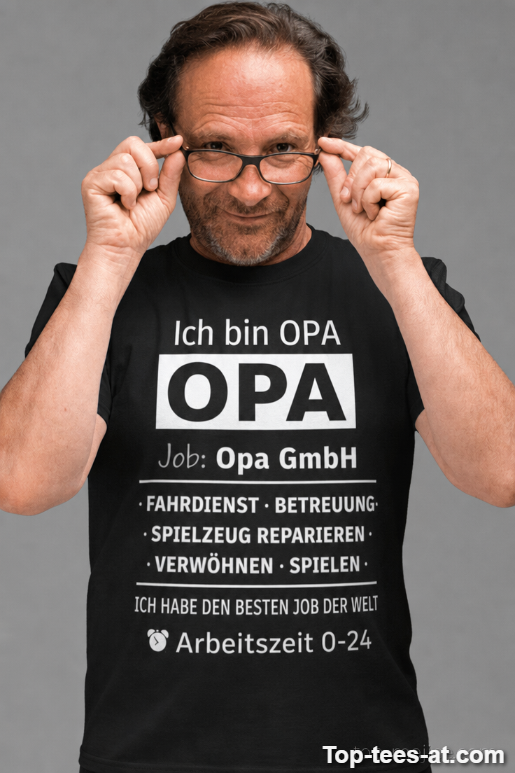 Lustiges T-Shirt Ich bin Opa