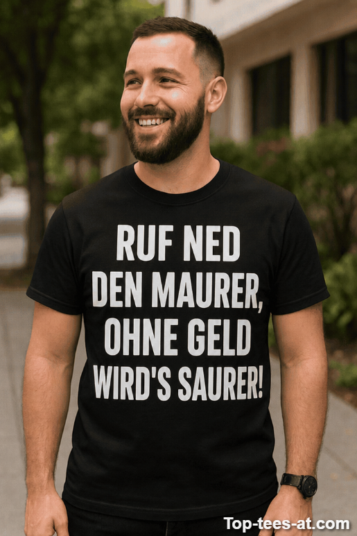 Lustiges T-Shirt mit eigenem Beruf