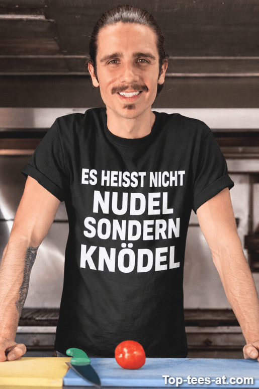 Lustiges T-Shirt Nudel oder Knödel