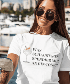Lustiges T-Shirt Spendier mir einen Gin Tonic