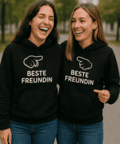 Pärchen Hoodie Beste Freundin