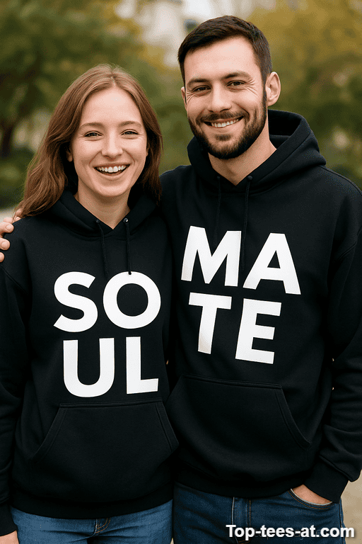 Pärchen Hoodie Soul Mate