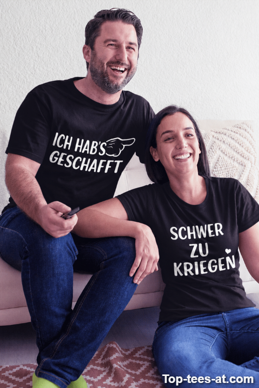 Pärchen T-Shirt schwer zu kriegen ich habs geschafft