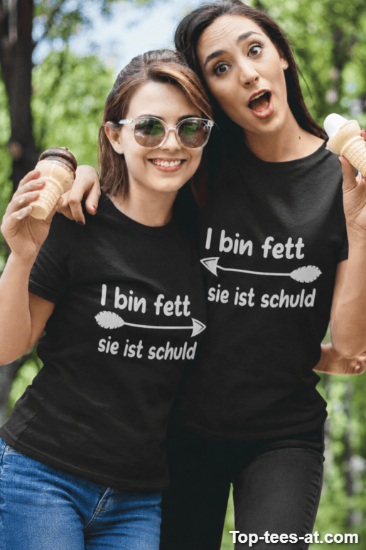 Pärchen T-Shirt sie ist schuld