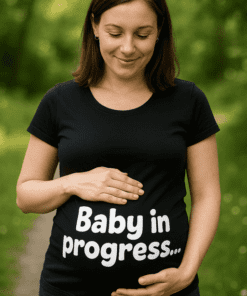 Schwangerschafts T-Shirt Baby in Progress