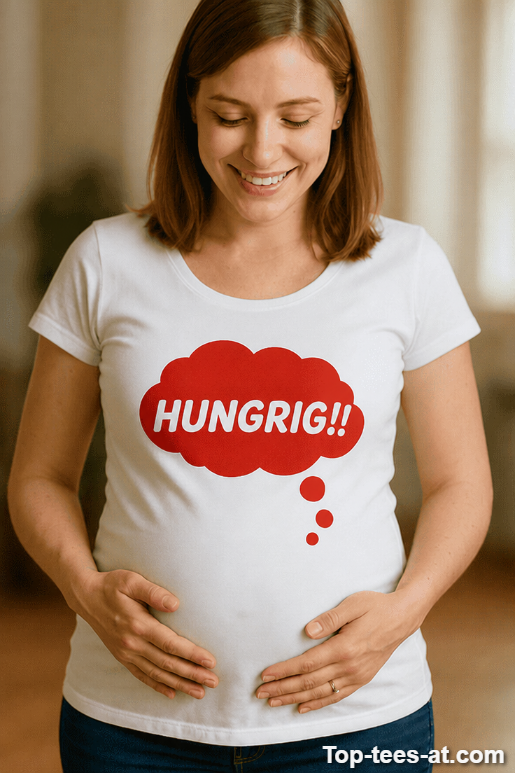 Schwangerschafts T-Shirt Hungrig
